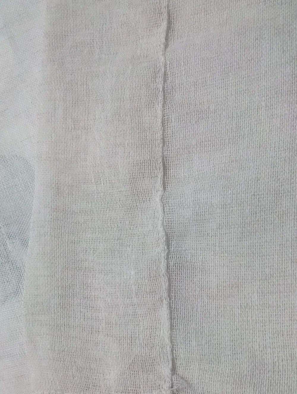* Embroidered Taupe Sheer Curtain Panel Pair NWT $145.98 Egypt Sherrod